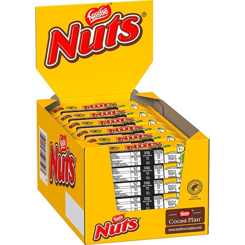 Nestlé nuts schokoriegel - nestlÉ, 24er