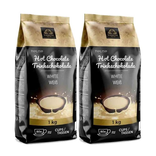 Bardollini hot chocolate white - hot,