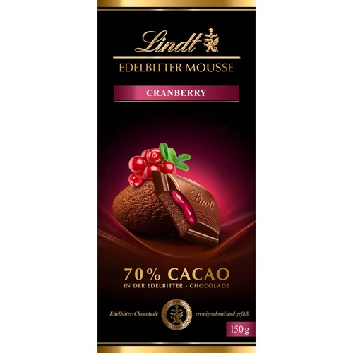 Lindt schokolade edelbitter - lindt,