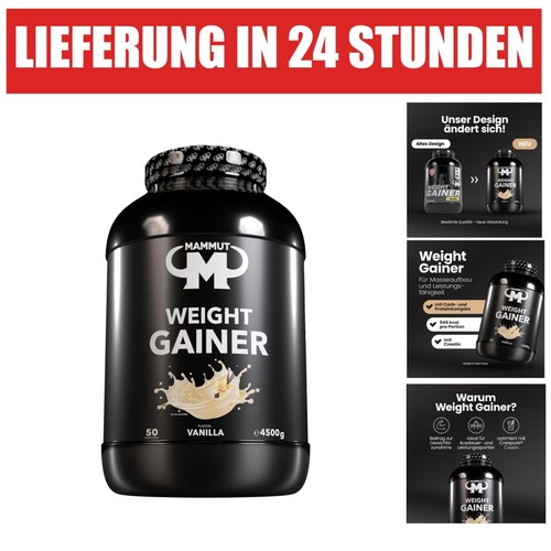 Mammut nutrition weight gainer - nutrition,