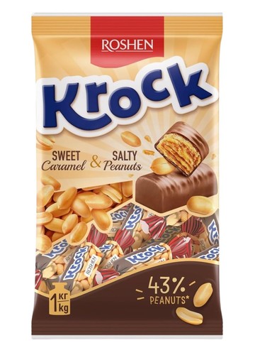Roshen krock mini schokoriegel - krock,