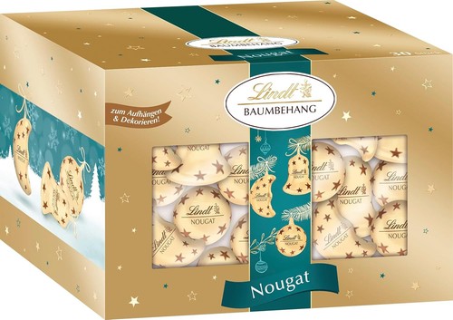 Lindt nougat baumbehang - nougat,